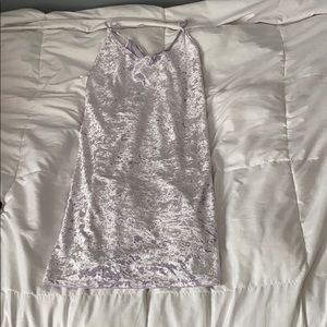 Forever21 purple velvet dress